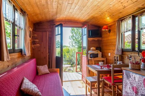 Roulotte Chalets des Mousquetaires à Mirepoix