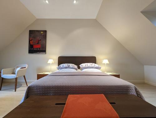 Les Aiguillons, Chambre Beige à VALENCAY