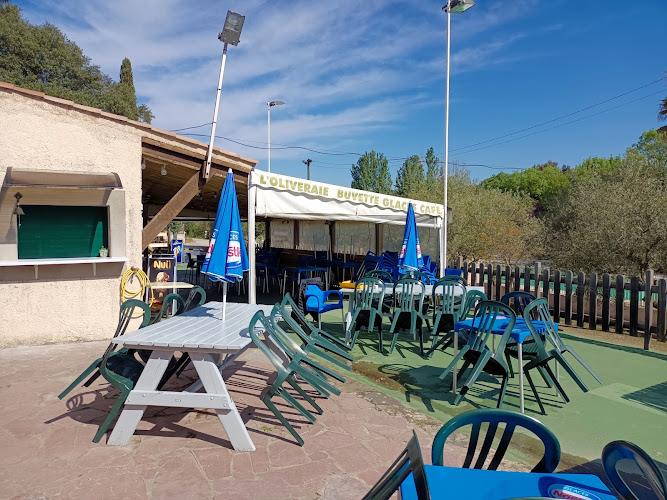 Bar restaurant du Camping de l Oliveraie à Laurens