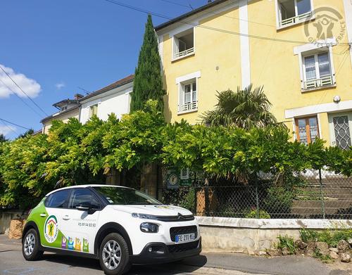 La glycine à Auvers Sur Oise