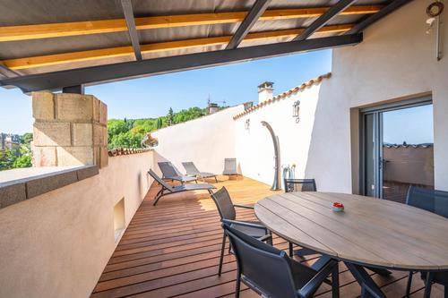 La Terrasse des Oliviers - La Terrasse à Banne