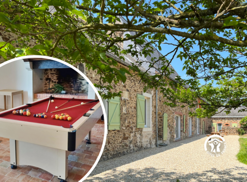 Grand gîte de la Prée du roc, 15 pers à La Roche-Neuville