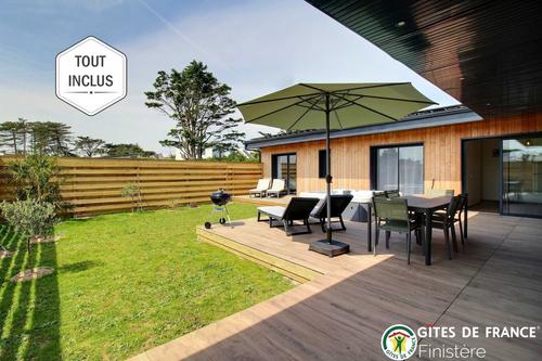 Villa le nid des dunes et spa - La villa à Santec