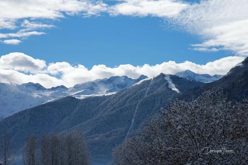 Fenêtre sur Superbagnères à Bagneres De Luchon