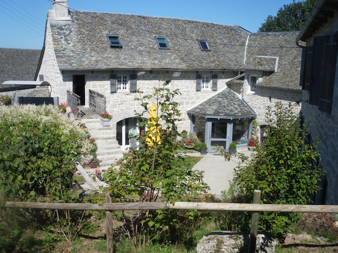 The houses of Aubrac à Laguiole