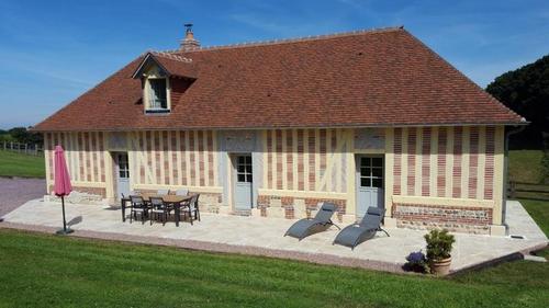 Ferme de la Calèche - L'étable à Saint Germain De Livet