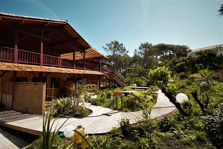 Les jardins de la sud à Lacanau