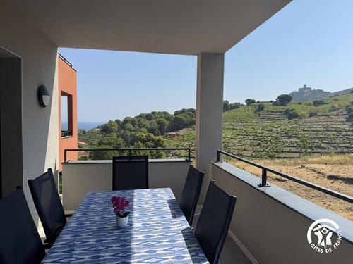 Gîte Neuf Superbe Vue Mer et Vignes Collioure à Collioure