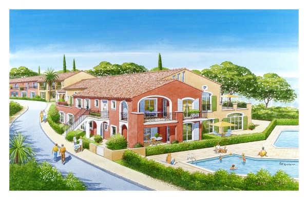 Les terrasses de Cogolin B3 à Cogolin