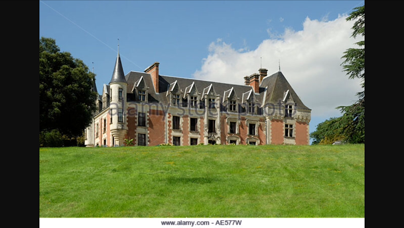 Chteau de Rys à Bossay-sur-Claise