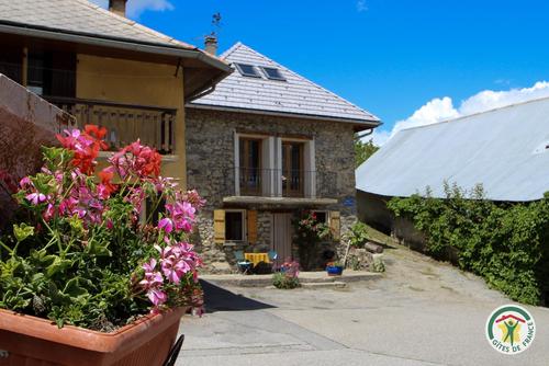 Les Petites Roses Trémières à LE SAUZE-DU-LAC