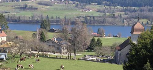 du Lac St point à Les Grangettes
