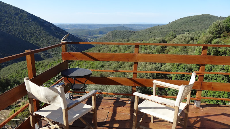 l art et la Garrigue à Roquebrun