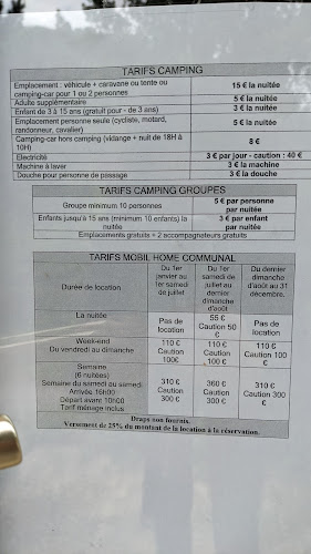 Camping le Trévezel à Trèves