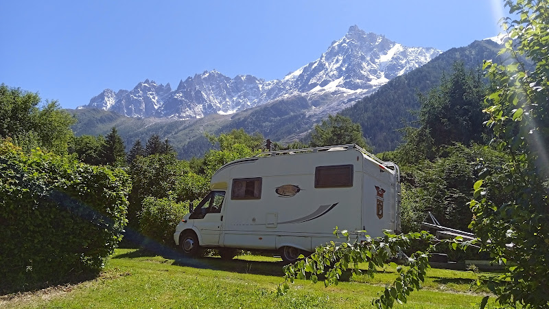 Camping Le Grand Champ à Chamonix