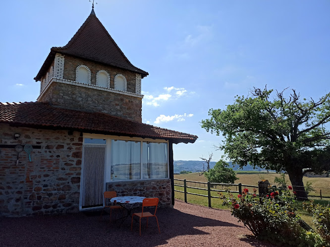 La ferme fleurie à Thizy-les-Bourgs