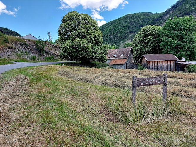Moulin du pied de la poua à Chteauneuf-d'Oze
