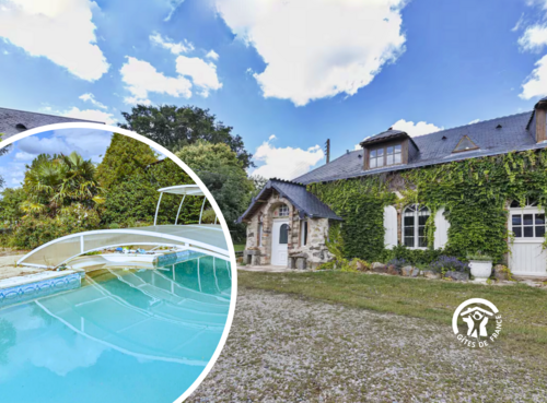 Gîte de la Renaumière, jusqu'à 11 pers à Gennes-Longuefuye
