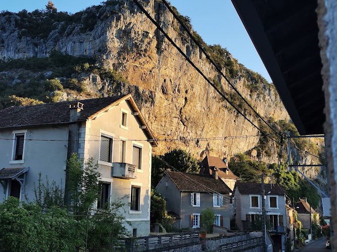 A La Source à Saint-Cirq-Lapopie