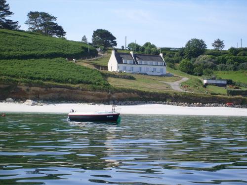 La maison de la plage à Plouguerneau