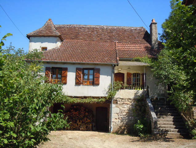 La maison de Cécile à Corn