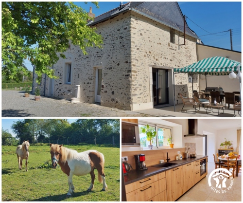 La Maison au Domaine du Nail, gîte 6 pers à Mée