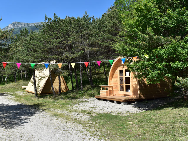 Camping La Chabannerie à Saint-Martin-de-Clelles