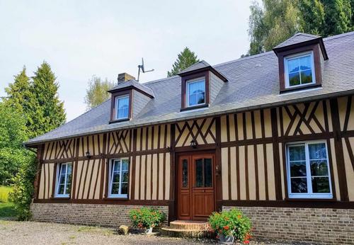 Les quatre saules à Lafresguimont-St-Martin