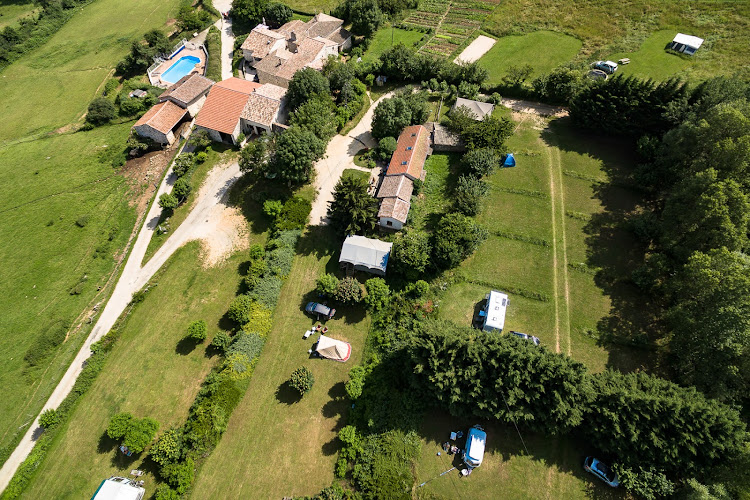 Camping ferme de simondon à Plats