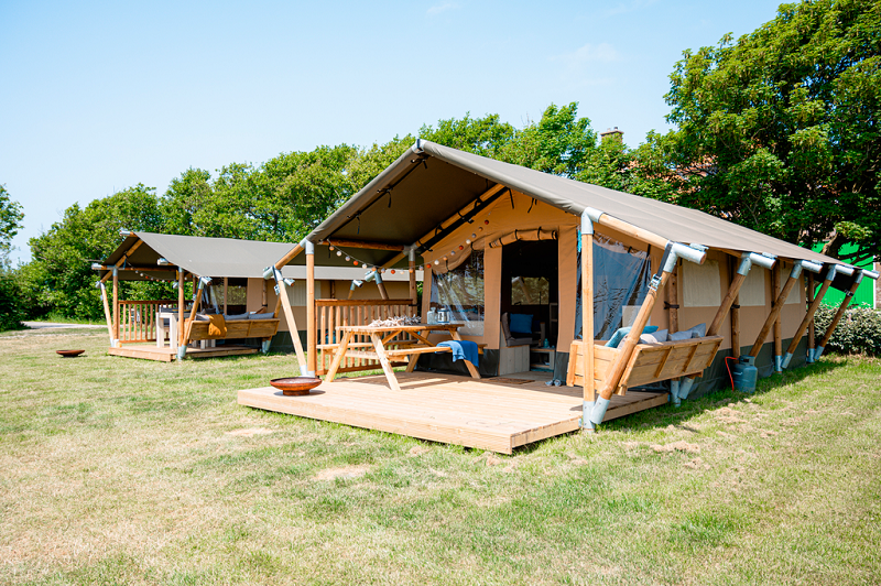 Camping l Air du Temps à Beaulieu