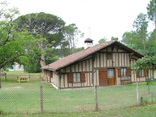 La maison landaise de Mâa à Moliets Et Maa
