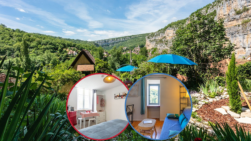Gîtes Un Jardin dans la Falaise à Cabrerets