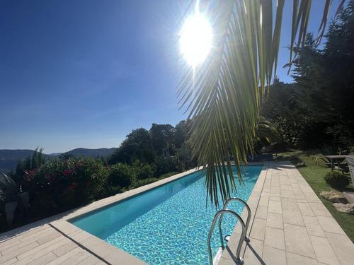 Villa Palmeraie, piscine, 3 terrasses, Spa panoramique à ASPREMONT