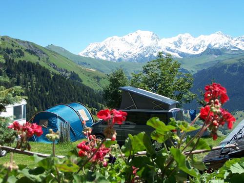 Camping d'alpage Les Jorets à Hauteluce Les Saisies