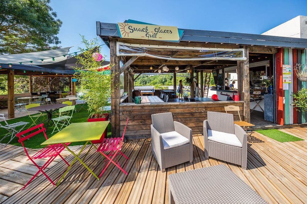 Restaurant du camping Le soleil des bastides à Cahuzac-sur-Vère