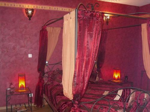 Chambre Orientale, Villa Claudette à Montigny Les Vaucouleurs