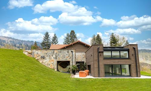 Home des bois à Ventron