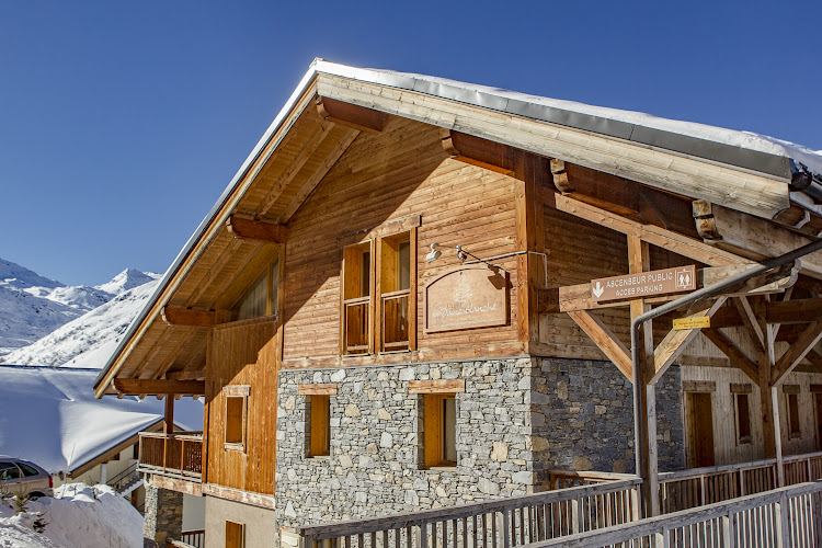 Chalet La Dame Blanche à Les Belleville