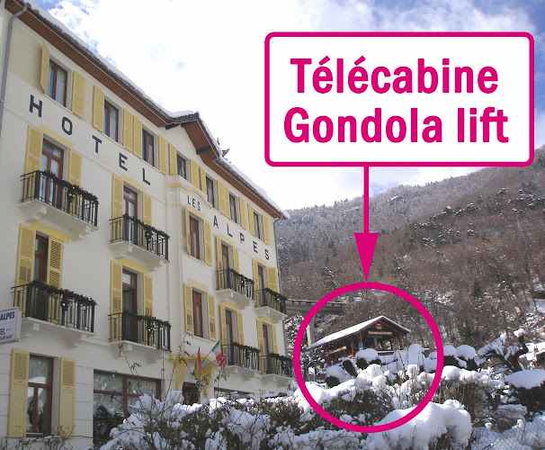 Hôtel les Alpes à Brides-les-Bains