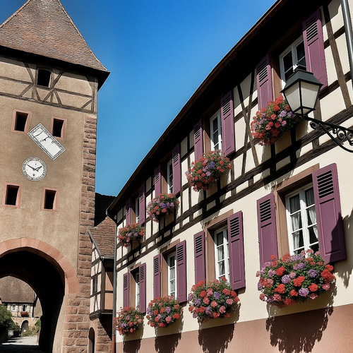 Du jardin des Vignes à Ammerschwihr