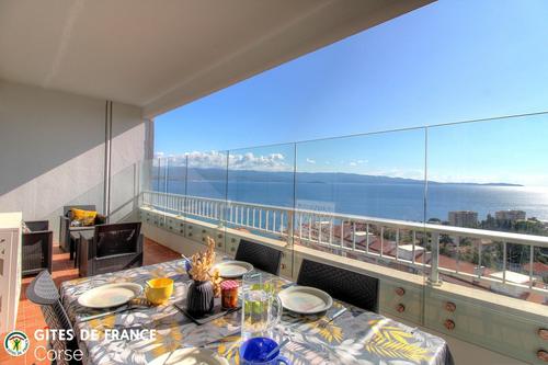 Vue imprenable à Ajaccio