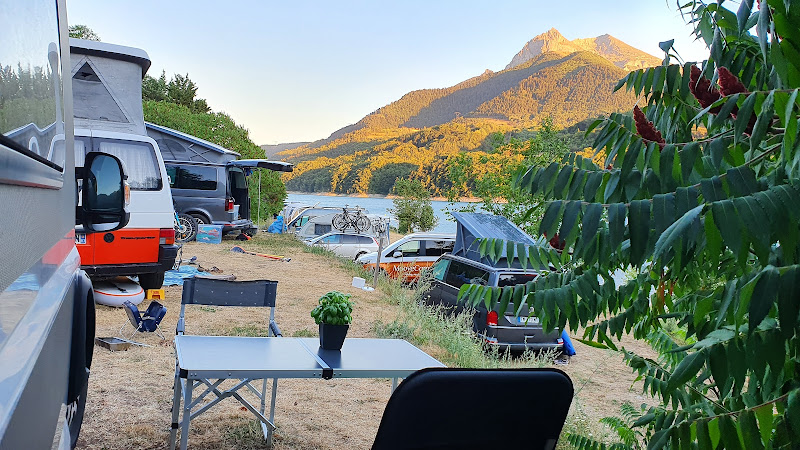 Camping du Lac du Sautet à Corps