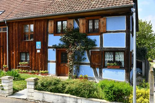 La Maison Bleue à Schwoben