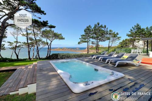 Villa port blanc à Plougasnou