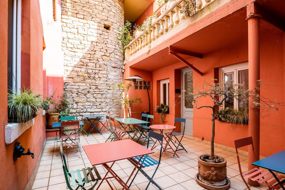 hôtel Au Patio Morand à Lyon
