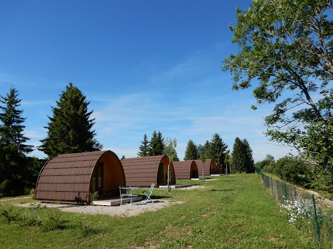 Camping caravaneige Jura Le Champ de Mars à Saint-Laurent-en-Grandvaux