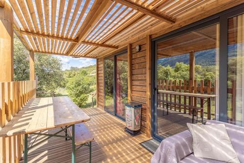 Les Casots - Chalet Canada à Rouffiac Des Corbieres