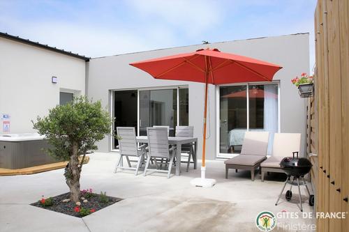Villa le Nid des Dunes et Spa- gîte 2 à Santec