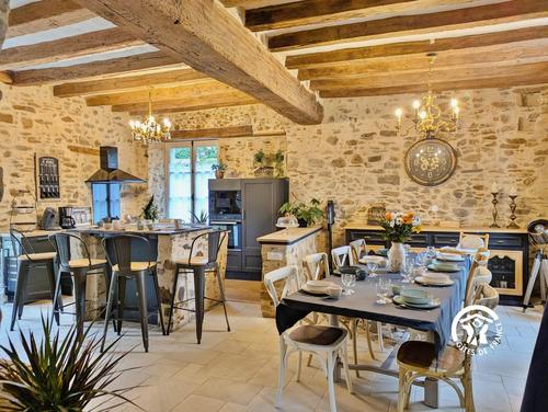 La Pierre du Bonheur, gîte 8 personnes à Saint-Denis-d'Anjou