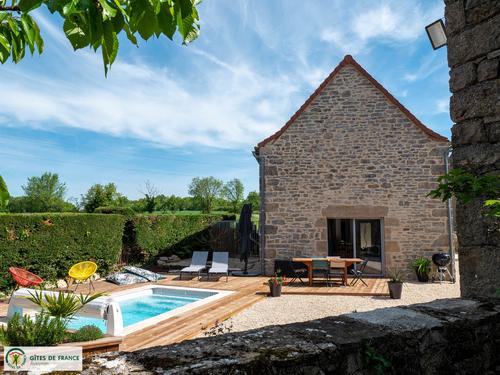 La grange de Pourcel à Sainte-Croix